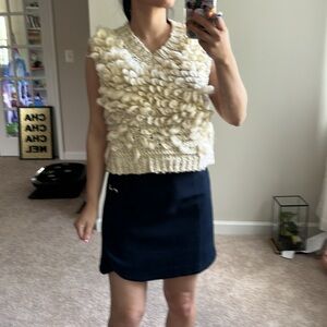 Zara Chunky Knit Sweater vest. M